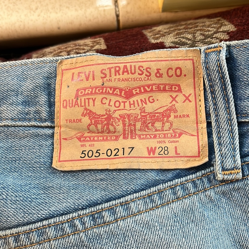 Patchwork/Distressed Levi’s - image 5